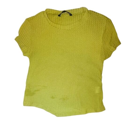 ๐ฅ$1 Bundled Newย Waffle Knit Cropped Top sz.โXS - Picture 6 of 6